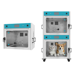 Nhà Máy bán hàng trực tiếp vật nuôi phòng khám thiết bị thú y icu lồng Pet lồng ấp điều trị oxy buồng - Product Image 2