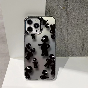 Buffo piccolo ragazzo nero per IPHONE 15promax custodia per telefono piccolo fresco IMD case di vendita calda custodia per telefono per iphone 16promax - Product Image 4