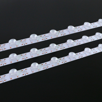 Barra de Luz LED RGBWW de 18 LED SMD5050, 22W, Lente de 45*15, Bluetooth/WiFi, Conmutable 4 en 1, Cambio de Color LED RGB+WW, 24V