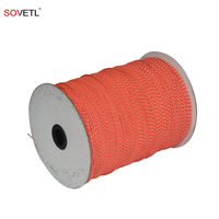 Corde UHMWPE de couleur personnalisée, haute résistance, cordon Dyneema léger, corde UHMWPE résistante aux coupures, corde UHMWPE réfléchissante