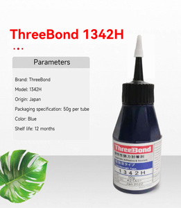 ZTThreeBond 1342H Adhesivo Anaeróbico Acrílico Azul Original de Japón para Fijación de Roscas, Curado a Temperatura Ambiente, 50g por Tubo, Baja Expansión - Product Image 6