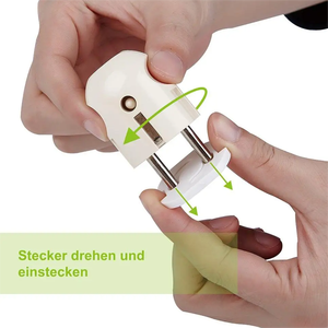 Cubierta de enchufe del Reino Unido con adhesivo más fuerte, cubierta de enchufe blanca de seguridad para bebés, cubiertas de enchufe eléctrico a prueba de bebés - Product Image 4