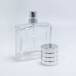 Flacon carré en verre pour huile de parfum, 50 ml, 100 ml, couleur personnalisée, col serti, emballage personnalisé avec logo, sérigraphie – Vente en gros, produit phare - Product Image 2