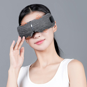 Masseur pour les yeux rechargeable, compresse thermique électrique, dispositif de protection des yeux, dispositif de sommeil avec musique Bluetooth, masseur pliable - Product Image 2