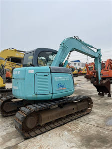 Kobelco SK70 — mini pelle à chenilles d'occasion, mise à niveau midi, machine de construction, 7 tonnes, expédition au japon - Product Image 3