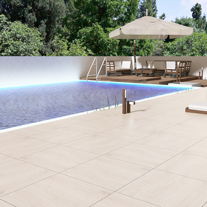 Độ cứng cao lối đi gạch nhìn bằng gỗ không trượt vỉa hè Đá 20mm Độ dày ngoài trời gạch cho đường lái xe lát đá - Product Image 2