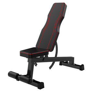 Banc de musculation réglable en métal noir avec <span class=keywords><strong>support</strong></span> pour <span class=keywords><strong>haltères</strong></span>, pliable pour une utilisation en intérieur, unisexe - Product Image 1