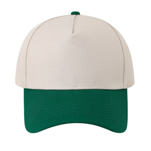 Gorra de Béisbol Unisex de Algodón y Lona, Cinco Paneles, Bloques de Color, Protección Solar, Transpirable, para las Cuatro Estaciones - Product Image 1