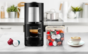 <b>Small</b> Plastic Food <b>Storage</b> Organizer Bins Coffee Pod Holder Lid with Kitchen Cabinet Organization Pantry Kitchen Cabinet - Product Image 6