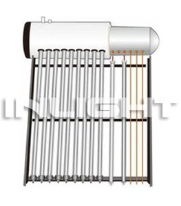 Calentador de Agua <span class=keywords><strong>Solar</strong></span> Presurizado de Tubos Evacuados Compacto de 10-36 Tubos, 200L, para Uso Doméstico, Hotelero y Exterior, Clase Energética - Product Image 2