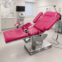 Table d'opération gynécologique électrique pour hôpital, lit d'examen obstétrical, table d'accouchement réglable, équipement médical