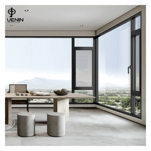 Nhà Cung Cấp Hàng Đầu Đu Nhôm Cử<span class=keywords><strong>a</strong></span> Sổ Tùy Chỉnh Siêu Hẹp Khung Cử<span class=keywords><strong>a</strong></span> Sổ Thép Không Gỉ Hiện Đại Bão Tác động Biệt Thự - Product Image 4