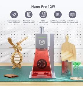 เครื่องแกะสลักเลเซอร์ไดโอดแบบพกพา Longer Nano Pro 12W & Nano 6W - ความแม่นยำสูงรุ่นใหม่ รองรับ DXF - Product Image 1