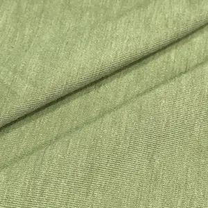 High-End Katoen-Achtige Stof 200gsm 95% Polyester 5% Spandex T Shirt Stof