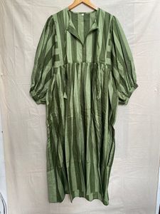 Vestido Largo Maxi de Algodón para Mujer, Calidad de Exportación, Estilo Elegante y Casual para Uso Diario, con Empaque Personalizado - Product Image 1