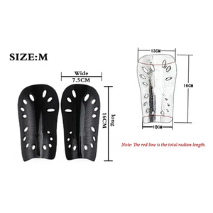 Placa de pantorrilla de fútbol para adultos ultraligera, Material EVA, duradero, transpirable, protección integral, dispositivo de protección deportiva - Product Image 2