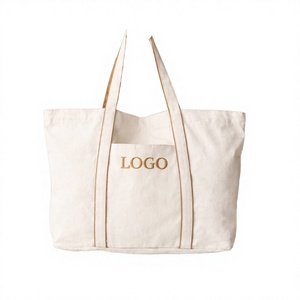 Custom Logo Medium Organic Cotton <b>Canvas</b> <b>Tote</b> Bag with Letter Pattern Shoulder Strap New Fashion Latest Handbags - Product Image 3
