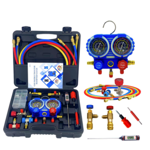 इलेक्ट्रिक पीतल एयर कंडीशनिंग और प्रशीतन मैनुअल और गैस के लिए कई गुना सेट किया गया - Product Image 1