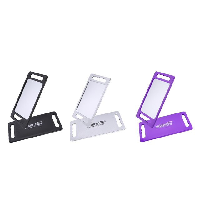 Лидер продаж, оптовая продажа, аксессуары для парикмахерской, одностороннее ручное прямоугольное зеркало для парикмахерской