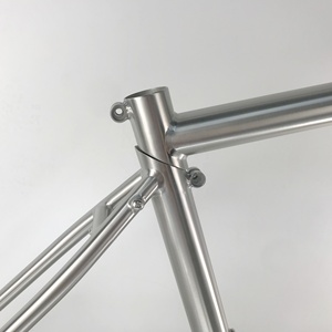 <span class=keywords><strong>Bicicleta</strong></span> <span class=keywords><strong>de</strong></span> <span class=keywords><strong>Carretera</strong></span> con Cuadro <span class=keywords><strong>de</strong></span> <span class=keywords><strong>Titanio</strong></span> LADDER FRAME con Acoplador para <span class=keywords><strong>Bicicleta</strong></span> <span class=keywords><strong>de</strong></span> Gravel, Ligera, 700c - Product Image 3