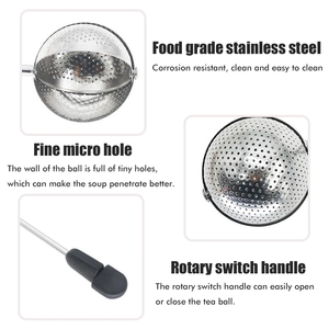 Stainless Steel Powdered Sugar Shaker <b>Duster</b> Flour Sifter Powder <b>Duster</b> Baking Powder Sifters for Baking Tools - Product Image 6