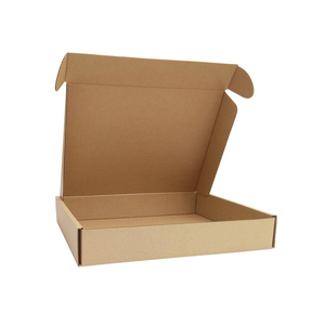 Caixas de Papelão Corrugado Personalizadas para E-commerce, Embalagem de Envio com Logo, Caixa de Papelão Reciclado com Fecho Zipper Tear Strip - Product Image 6