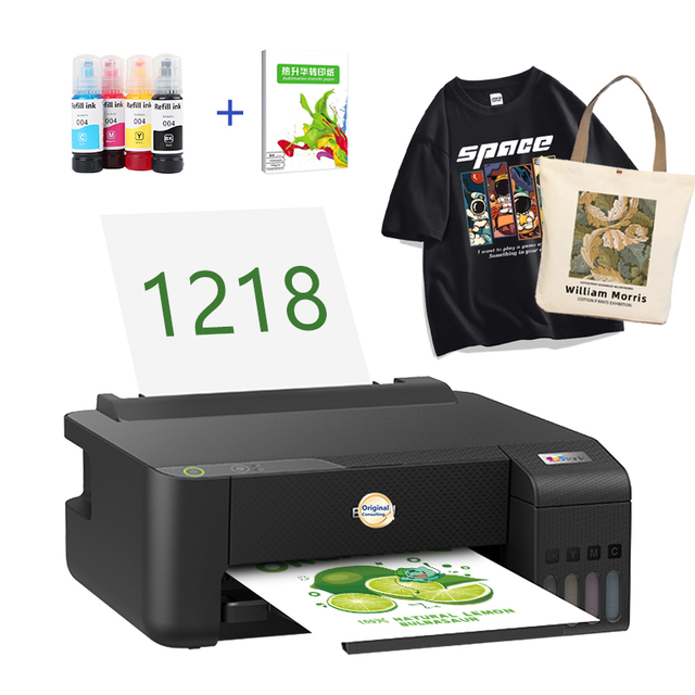 L1218 3210 3250 8050 Epso n Thermal Transfer Printer Cheapest Hat Cup Plate Pen Heat Transfer Printing USB Interface in Stock