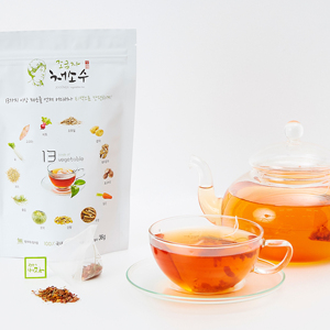 เคาะเคาะถุงชาการจัดการน้ำหนักมังสวิรัติพร้อมผงผักและผลไม้แห้ง10ชิ้น/ถุง1ปีอายุการเก็บรักษา - Product Image 1