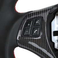 Volant Lenkrad personnalisé Volant demi-cuir en fibre de carbone pour BMW Série 1 E82 E87 E88 M3 E90 E91 E92 E93 X1 E84 X5 E70 E71