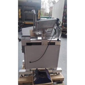 Trancheuse à viande automatique électrique, machine à découper la viande commerciale <span class=keywords><strong>pour</strong></span> restaurant, cuisine, bœuf, saucisses, fromage, poisson - Product Image 4