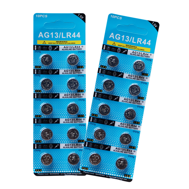 Great Quality Alkaline 1.5V Button Battery AG13 Smart Watch Button Alkaline Battery