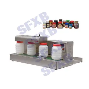 SFXB SF-1800 Beverage Sauce Cosmetics Filling Bottle Aluminum Foil Induction Sealing Machine