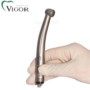 Turbina dental de alta velocidad con 4 chorros de agua y cabezal estándar/torque, pieza de mano dental de turbina de aire - Product Image 3