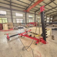Redresseur de châssis hydraulique portable et durable et débossonneuse pour garage domestique et atelier de réparation