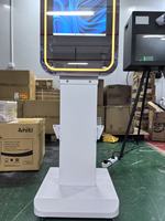 Machine Photobooth LED Haut de Gamme avec Écran Tactile, Miroir LED 21,5 Pouces et Appareil Photo Reflex Numérique