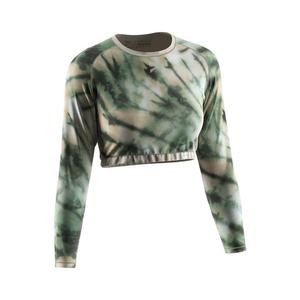 เสื้อยืดฟิตเนสคุณภาพสูง เสื้อชั้นในแบบเสื้อยืด เสื้อยืดออกกำลังกายแบบมีซิป สีชมพู สีดำ และสีขาว เสื้อครอปแขนยาวแบบเรียบง่าย เสื้อครอปครึ่งตัวสำหรับผู้ชาย - Product Image 3