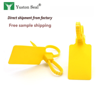 Sceau plastique à longueur fixe YTPS002 pour compteurs et vannes, cadenas de sécurité numéroté anti-effraction pour usine