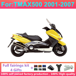 Nuevos Kits de Carenado para Motocicleta ABS, Compatibles con Tmax500 2001 2002 2003 2004 2005 2006 2007, Kit Completo de Carrocería para Tmax 500 - Product Image 3
