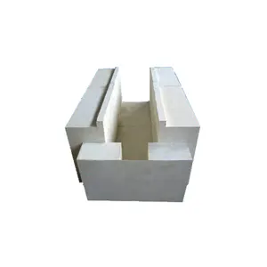 Low Price 33 Zro2 Fused Cast Azs Block Products for Glass Furnaces