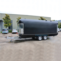 Remorque de restauration Chammp 2026 entièrement équipée, camion de cuisine mobile USA, chariot à pizza, hot-dogs, kebab, caravane-cuisine