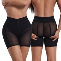 Shorts sculptants personnalisés pour femme, effet remonte-fesses, contrôle du ventre, sans couture, amincissants, en nylon, séchage rapide, rembourrés