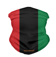 Cache-cou multifonction sans couture avec drapeau de la Martinique, masque facial d'extérieur, bandeau anti-UV, bandeau de sport absorbant la transpiration, bandeau magique