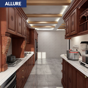 .Allure Household Simple Shaker Style <strong>Cheap</strong> <strong>Pantry</strong> Millwork Base Assemble Smart Furniture Full Kitchen <strong>Cabinets</strong> Customization - Product Image 1