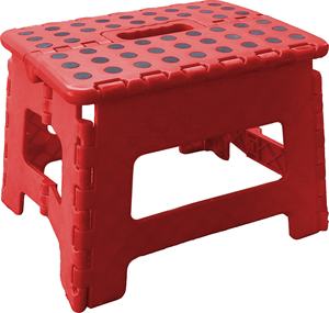 Sgabello pieghevole per bambini pieghevole pratico e durevole in plastica resistente portatile con maniglia per il trasporto - Product Image 6