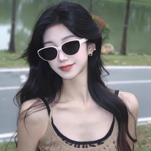 Gafas de sol retro estilo ojo de gato para mujer, montura completa, protección UV400, estilo de viaje, gafas de sol de moda para adultos - Product Image 4