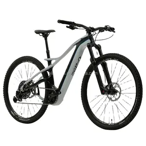 On Sale Central Motor Electric Bike Carbon 30-50Km/h Electric Carbon Mountain Bike Hydraulic Disc Brake Bike Carbon Fiber