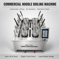 Machine de cuisson automatique intelligente pour nouilles chinoises, en acier inoxydable, cuiseur électrique pour ramen et pâtes, pour restaurant