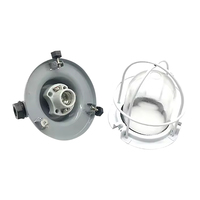 Plafonnier LED en plastique marin DC12V/24V étanche pour cabines, salles de mess et couloirs de navires