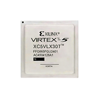En Stock XC5VLX30T-1FF665C FPGA IC 30720 Celdas Lógicas 665FCBGA Componentes Electrónicos Industriales