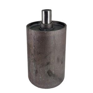 Thép Chất lượng cao 6*8 nhiệm vụ nặng nề Caster CuộN ra dumpster bộ phận Hướng dẫn sử dụng thép công nghiệp rỗng mặt đất con lăn - Product Image 3